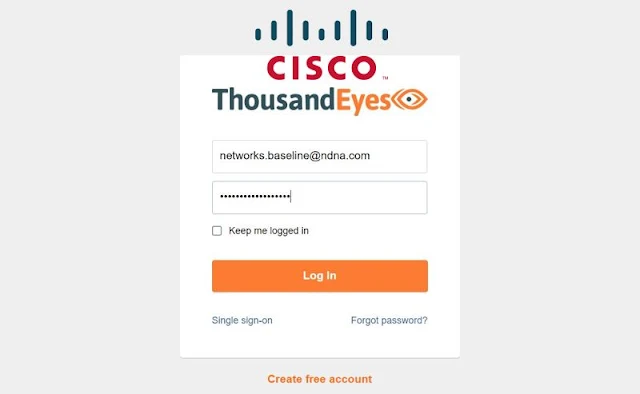 TE Login Page- Cisco
